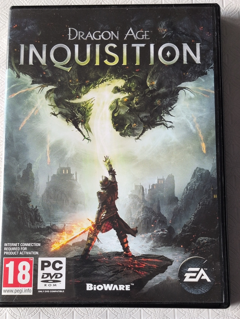 Dragon Age: Inquisition PC Game - Black & Green Cover